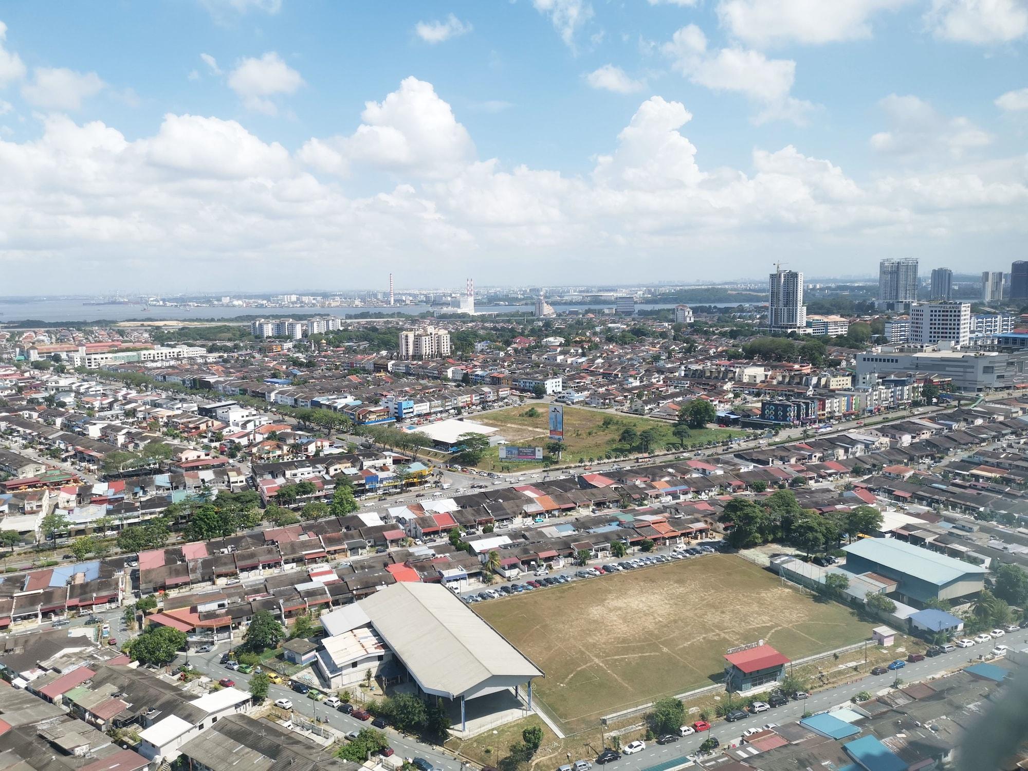 Ksl Hotel & Resort Τζόχορ Μπάχρου Εξωτερικό φωτογραφία Aerial view of Johor, Malaysia