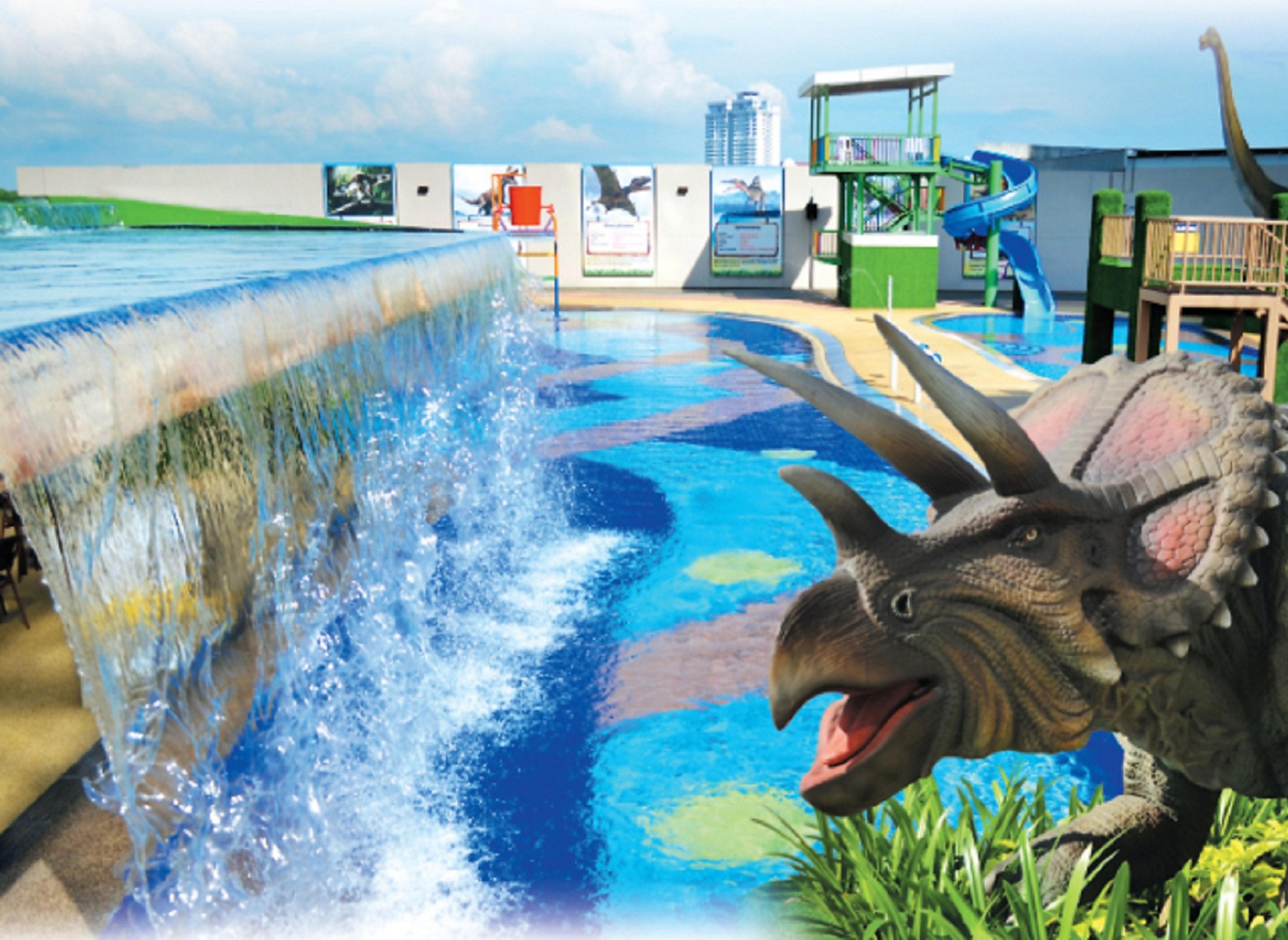 Ksl Hotel & Resort Τζόχορ Μπάχρου Εξωτερικό φωτογραφία The park's dinosaur exhibit