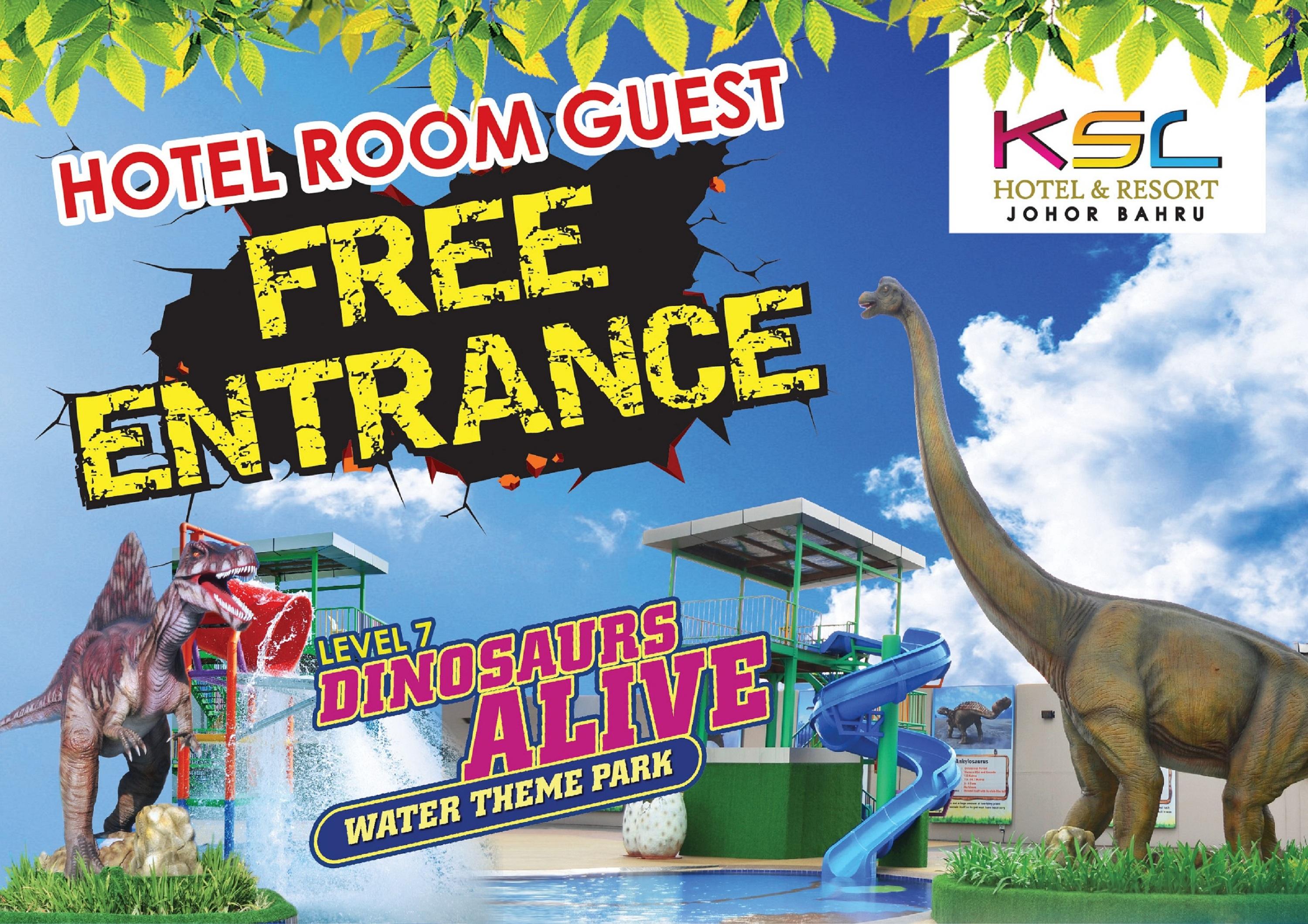 Ksl Hotel & Resort Τζόχορ Μπάχρου Εξωτερικό φωτογραφία Level 7 Dinosaurs Alive Water Theme Park